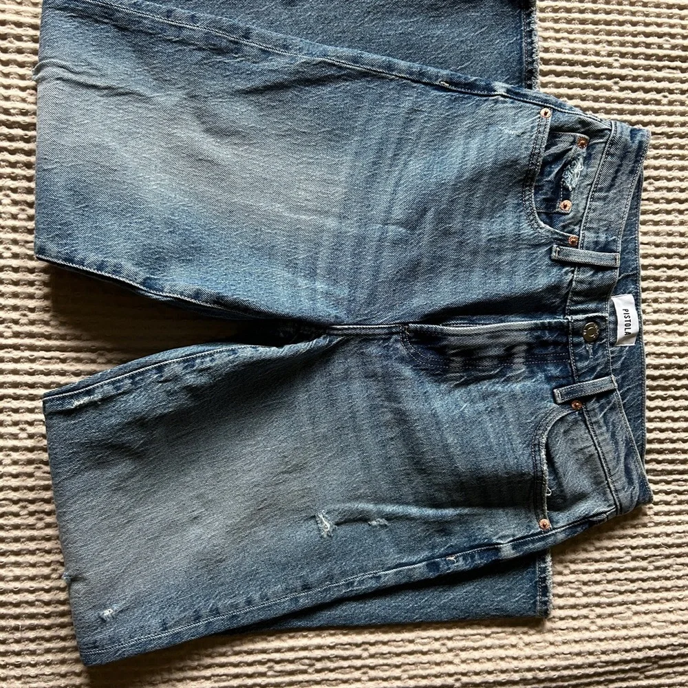 Pistola Ally High Rise Crop Flare Jeans- Never Worn! - Picture 8 of 8